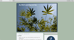 Desktop Screenshot of learningdslr.blogspot.com