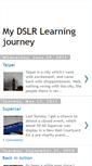Mobile Screenshot of learningdslr.blogspot.com