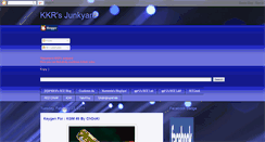 Desktop Screenshot of kkrjunkyard.blogspot.com