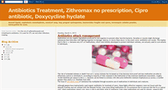 Desktop Screenshot of antibiotics-treatment.blogspot.com