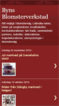 Mobile Screenshot of byns-blomsterverkstad.blogspot.com