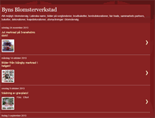 Tablet Screenshot of byns-blomsterverkstad.blogspot.com