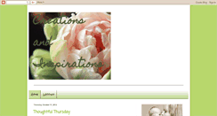 Desktop Screenshot of kendrascreationsandinspirations.blogspot.com