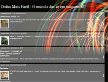 Tablet Screenshot of dofusmaisfacil.blogspot.com