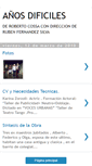 Mobile Screenshot of anosdificiles.blogspot.com