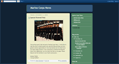 Desktop Screenshot of marinecorpsnews.blogspot.com