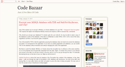 Desktop Screenshot of codebazaar.blogspot.com