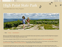 Tablet Screenshot of highpointpark.blogspot.com