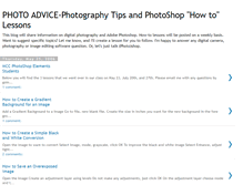 Tablet Screenshot of photoadvice.blogspot.com