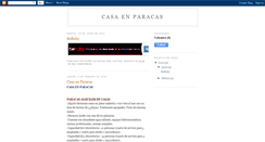 Desktop Screenshot of casaenparacas.blogspot.com