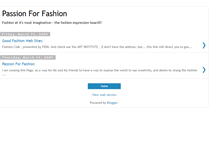 Tablet Screenshot of passion-for-fashion.blogspot.com