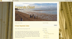 Desktop Screenshot of corpcloset.blogspot.com