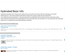 Tablet Screenshot of hyderabadbazar.blogspot.com