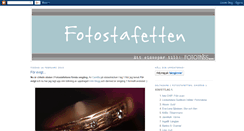 Desktop Screenshot of fotostafetten.blogspot.com