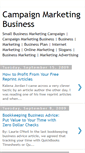 Mobile Screenshot of campaignmarketingbusiness.blogspot.com