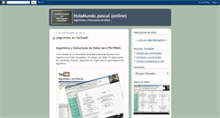 Desktop Screenshot of holamundopascal.blogspot.com