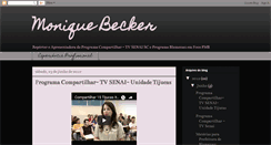 Desktop Screenshot of monique-becker.blogspot.com