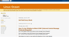 Desktop Screenshot of linuxocean.blogspot.com