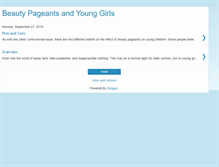 Tablet Screenshot of beautypageantresearchpaper.blogspot.com