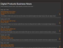 Tablet Screenshot of digital-products-biz.blogspot.com