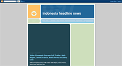 Desktop Screenshot of indonesia-headline.blogspot.com