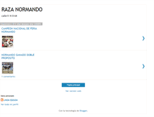 Tablet Screenshot of ganadonormando.blogspot.com