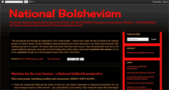 Desktop Screenshot of nationalbolshevism.blogspot.com