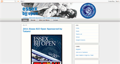 Desktop Screenshot of essexbjjopen.blogspot.com