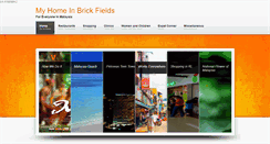 Desktop Screenshot of myhomeinbrickfields.blogspot.com