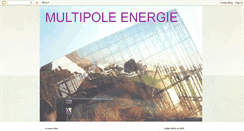 Desktop Screenshot of multipole-energie.blogspot.com