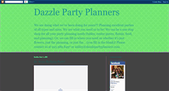 Desktop Screenshot of dazzlepartyplanners.blogspot.com