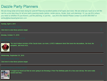 Tablet Screenshot of dazzlepartyplanners.blogspot.com