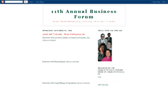 Desktop Screenshot of businessforumix.blogspot.com