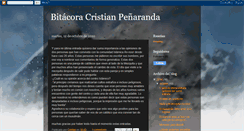 Desktop Screenshot of cristian-bitcora.blogspot.com