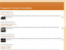 Tablet Screenshot of desgraciacircularirreversible.blogspot.com