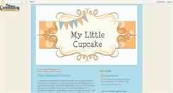 Desktop Screenshot of mylittlecupcake22.blogspot.com
