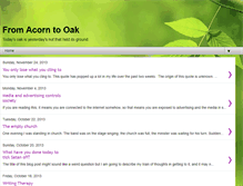 Tablet Screenshot of fromacorntooak.blogspot.com