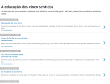 Tablet Screenshot of educincosentidos.blogspot.com