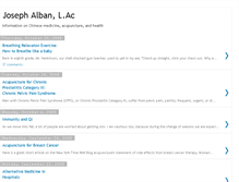 Tablet Screenshot of albanacupuncture.blogspot.com