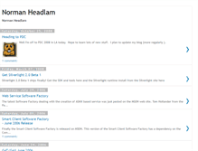 Tablet Screenshot of normanheadlam.blogspot.com