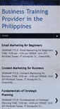 Mobile Screenshot of businessstartupseminarphilippines.blogspot.com