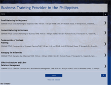 Tablet Screenshot of businessstartupseminarphilippines.blogspot.com