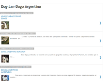 Tablet Screenshot of dog-jan-dogoargentino.blogspot.com