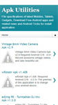 Mobile Screenshot of apk-utilities.blogspot.com