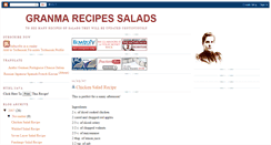 Desktop Screenshot of grandma-recipes-salads.blogspot.com