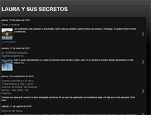 Tablet Screenshot of lauraysussecretos.blogspot.com