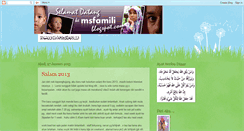 Desktop Screenshot of msfamili.blogspot.com