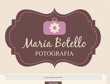 Tablet Screenshot of mariabotellofotografia.blogspot.com