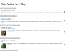 Tablet Screenshot of chriscarrier-newsblog.blogspot.com