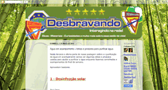 Desktop Screenshot of desbravandonarede.blogspot.com